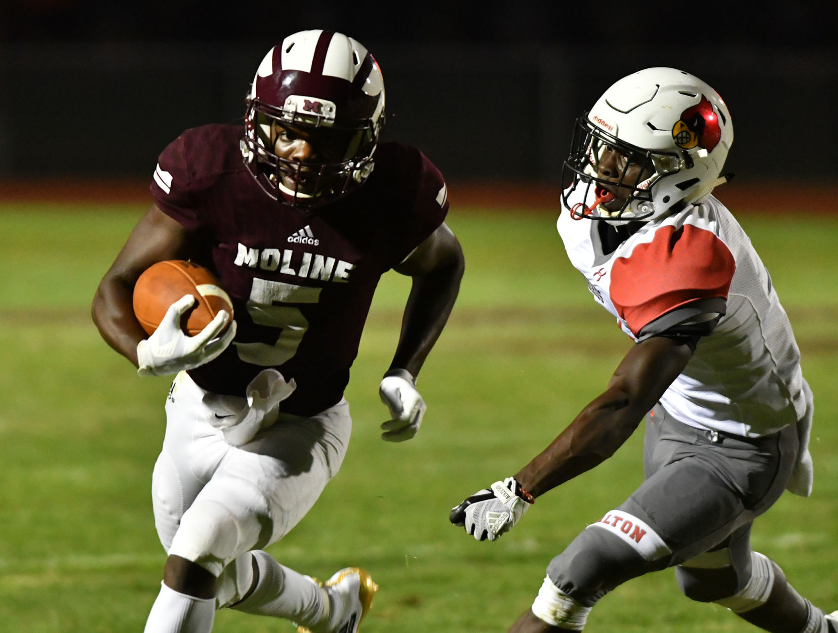 Moline vs Alton football